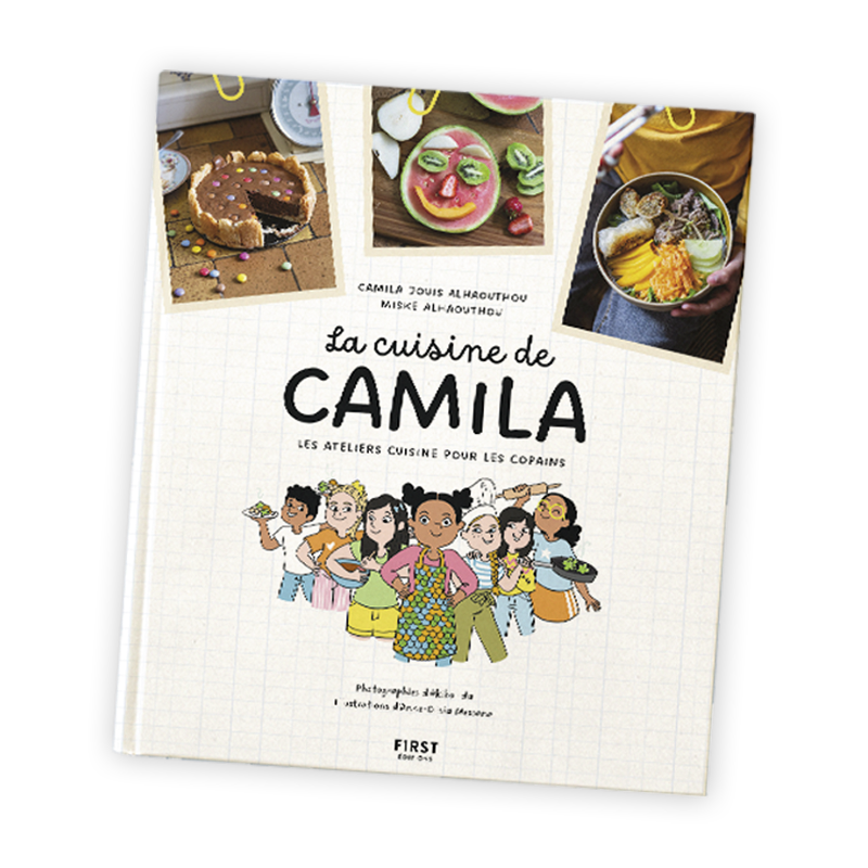 Cuisine. À 8 ans, Camila sort un livre de recettes