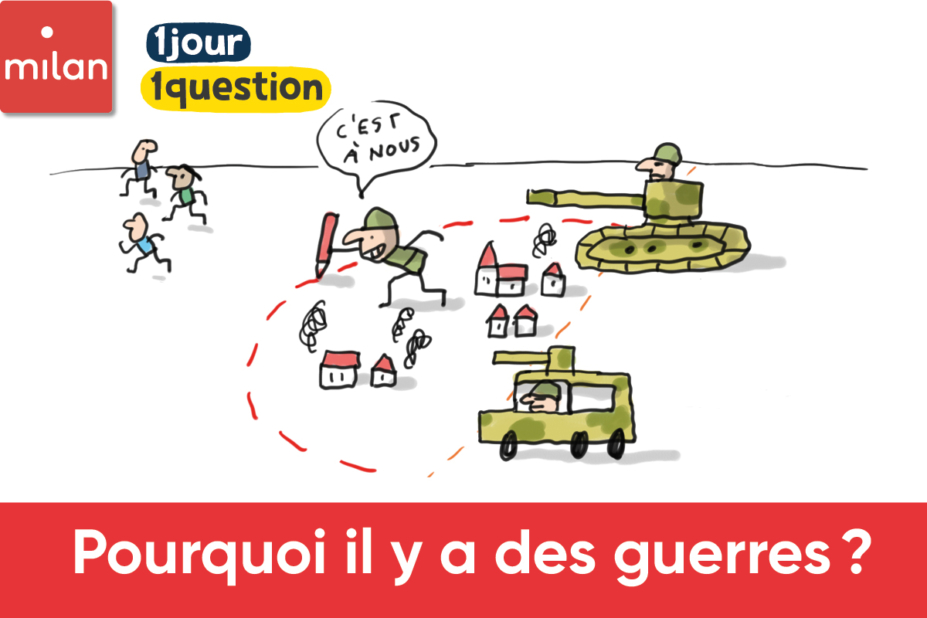 Illustration de guerre avec des soldats et des tanks